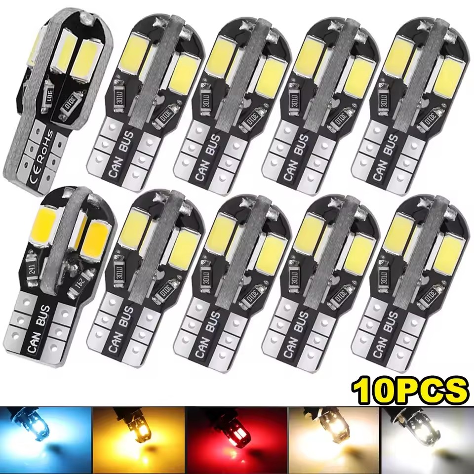 Car Led Light - 20/10PCS Lampadina per interni auto W5W