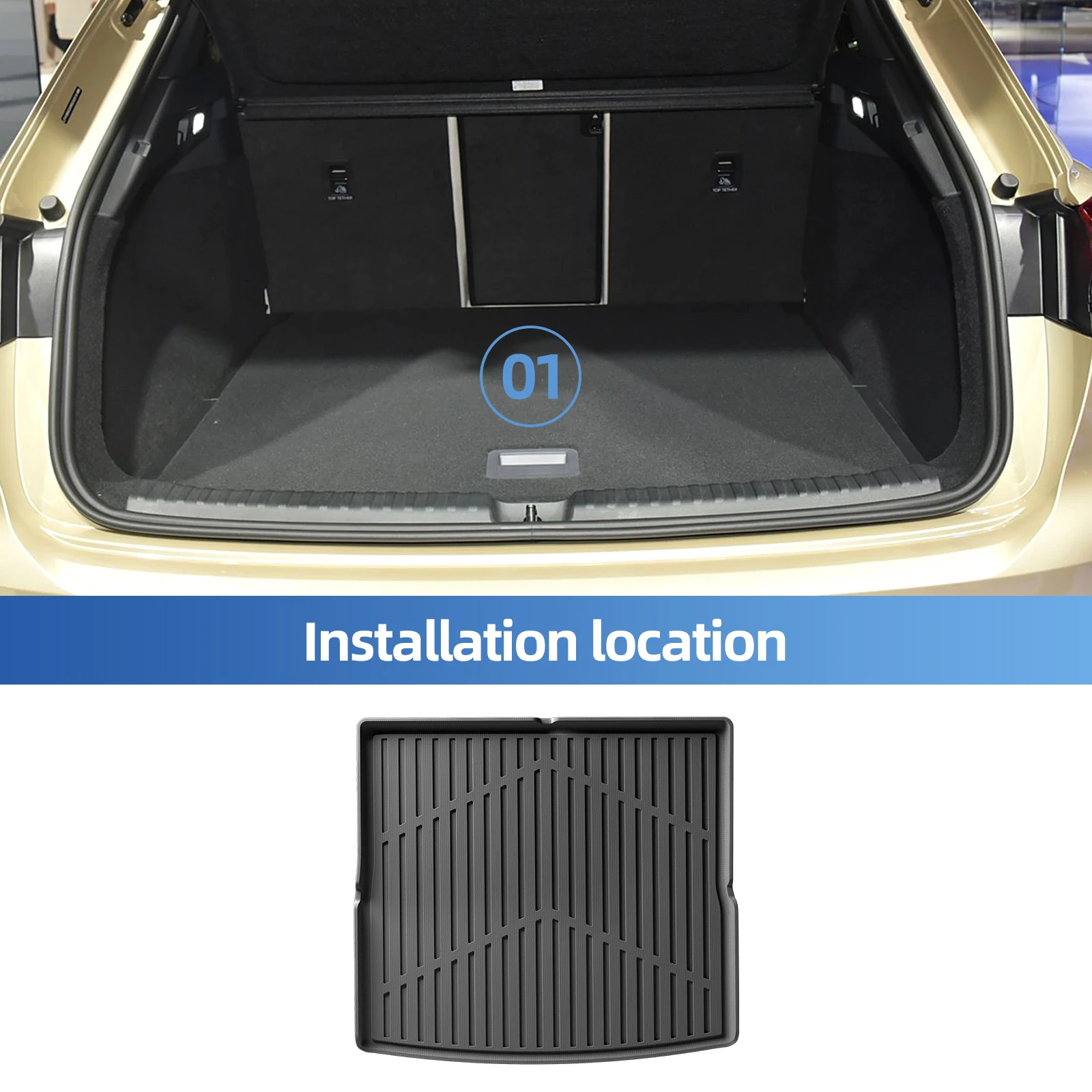 Car Floor Mat - Smabee per Audi Q4 E-tron 2022-2025