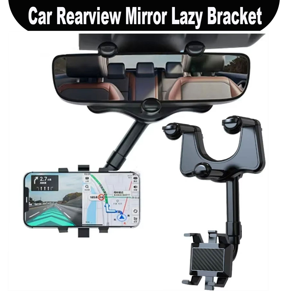 Car Mirror - Supporto Multifunzionale per Telefono da Specchietto