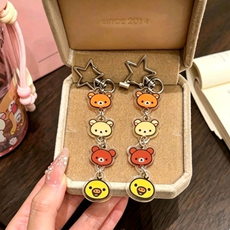 Car Accessories Japanese - Portachiavi in acrilico con personaggi anime