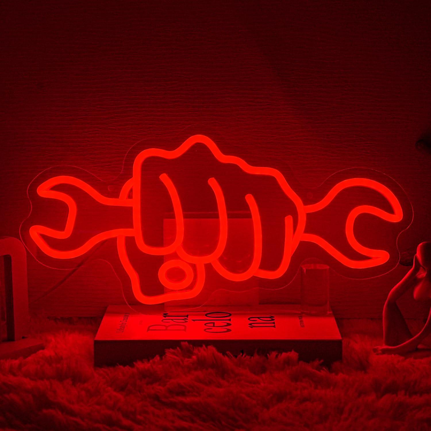 Car Led Light - Insegna al neon a forma di