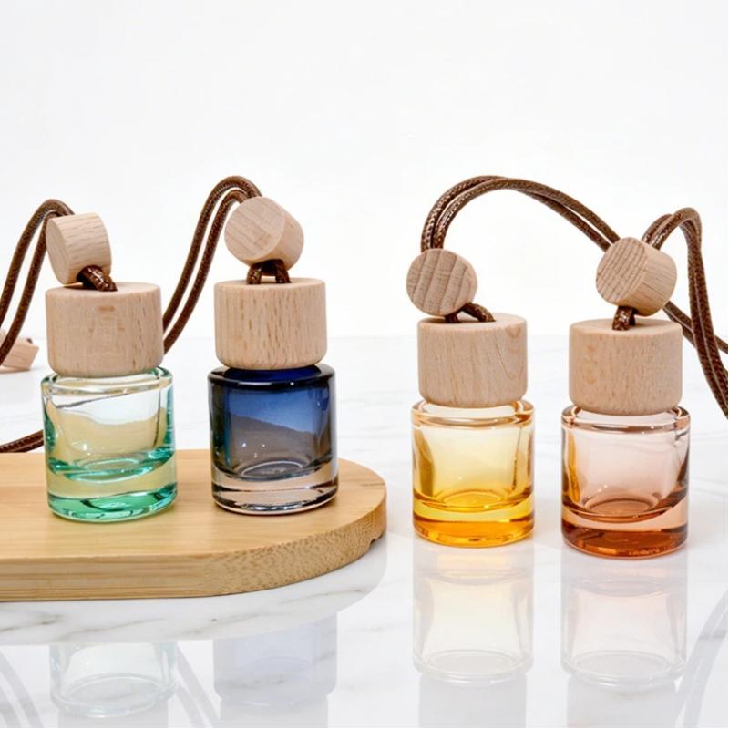 Car Air Freshener - Mini Diffusore Rotondo per Oli Essenziali,
