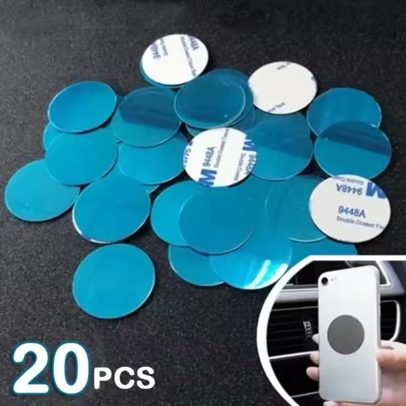 Car Phone Holder - 1/50 Pezzi Adesivi in Lamiera Metallica
