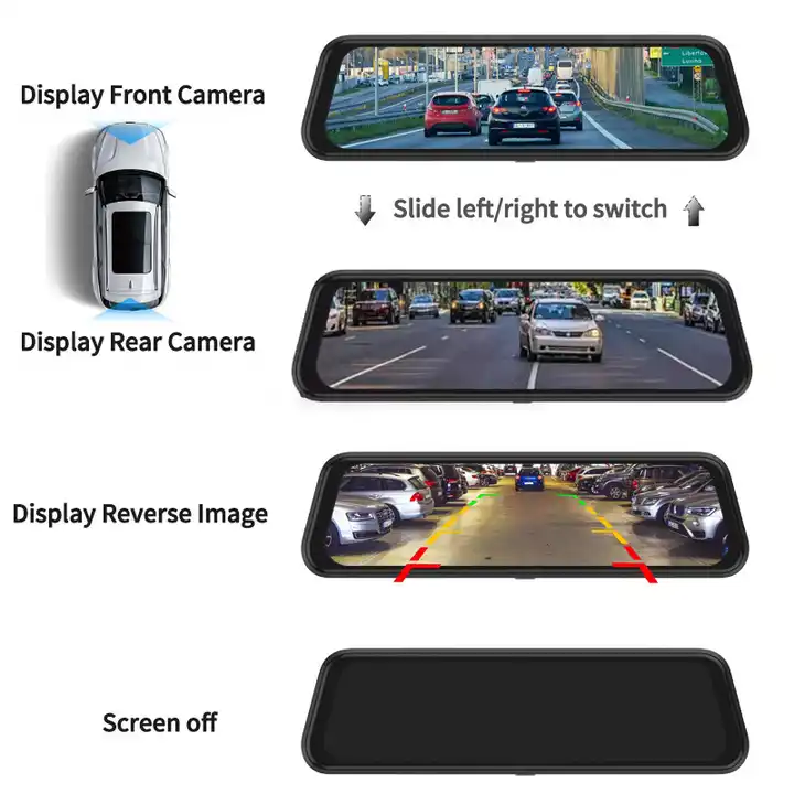 Dash Cam con Specchio da 10''  - Car Mirror recensione e prezzo