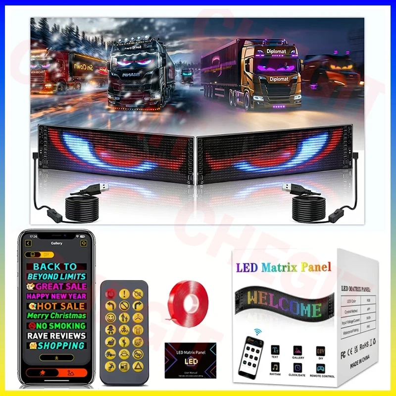 Display a LED Truck Eye Car Si - Car Led Light recensione e prezzo