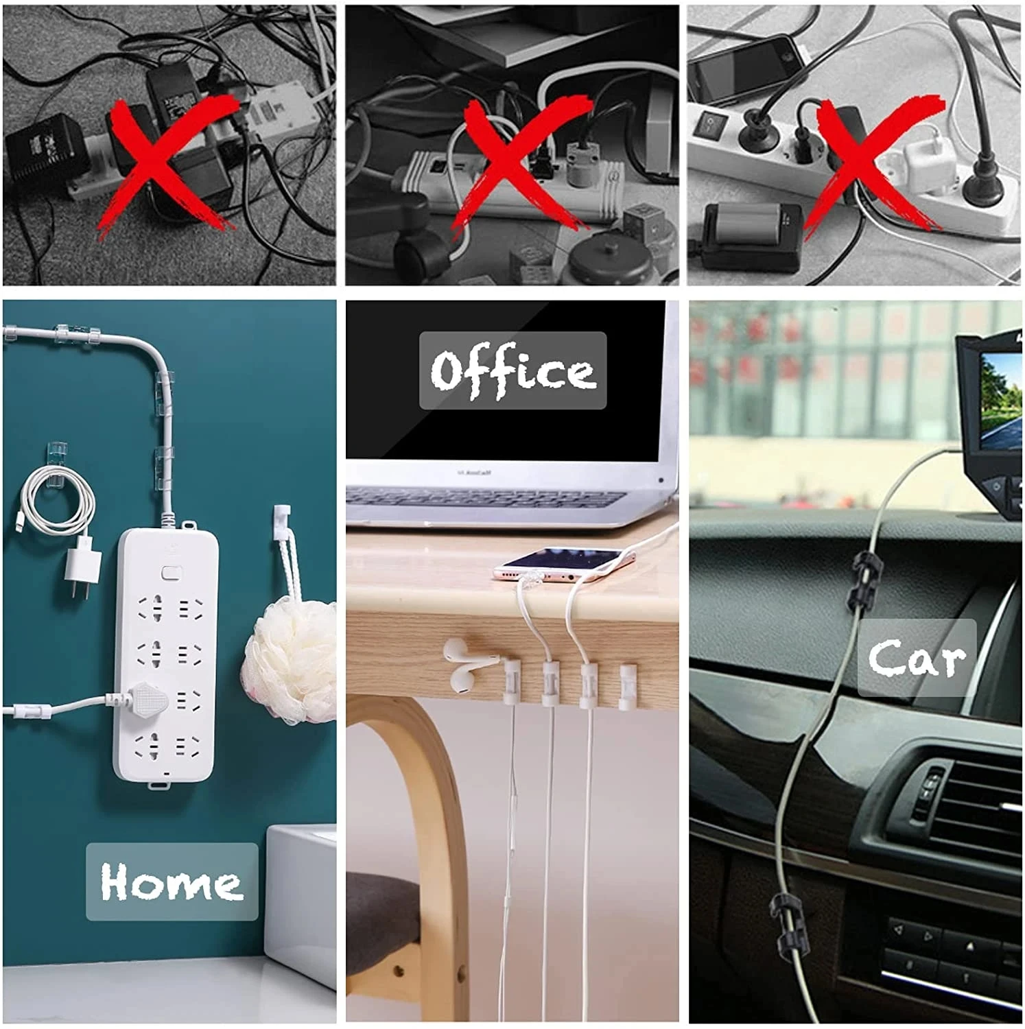 Organizzatore per cavi, suppor - Car Cable Organizer recensione e prezzo