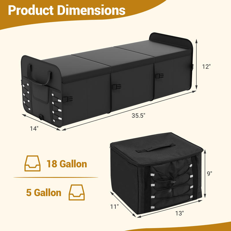 Organizer per Bagagliaio Auto  - Car Organizer recensione e prezzo