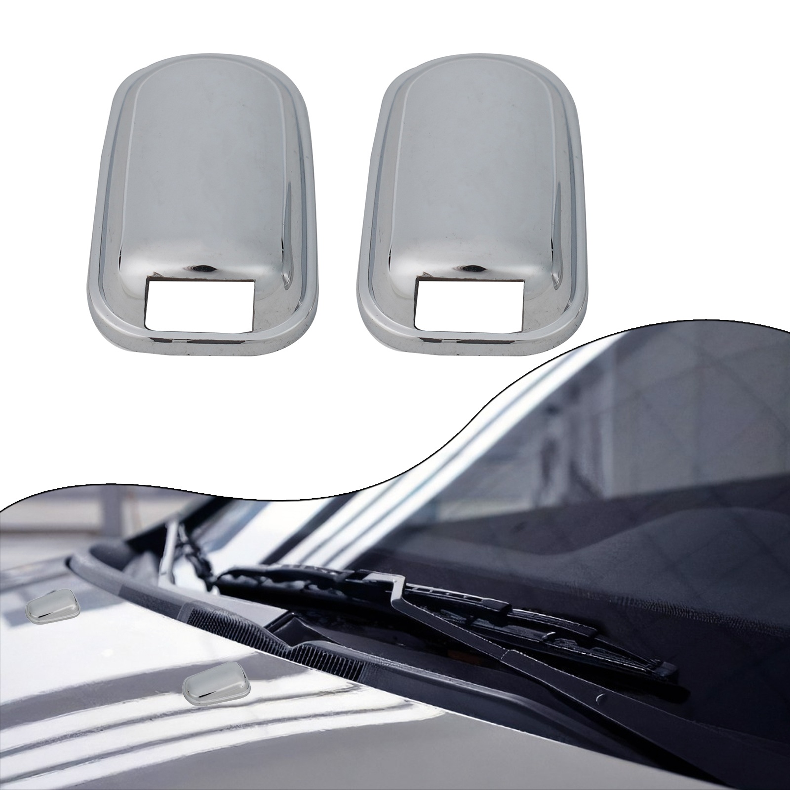 2 Pezzi Tappi Cromati per Lava - Car Wiper recensione e prezzo