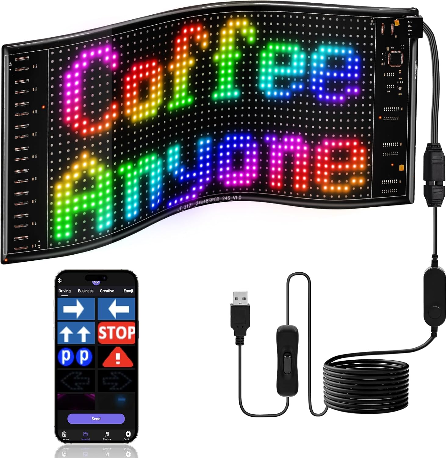 Pannello pixel a matrice LED f - Car Led Light recensione e prezzo