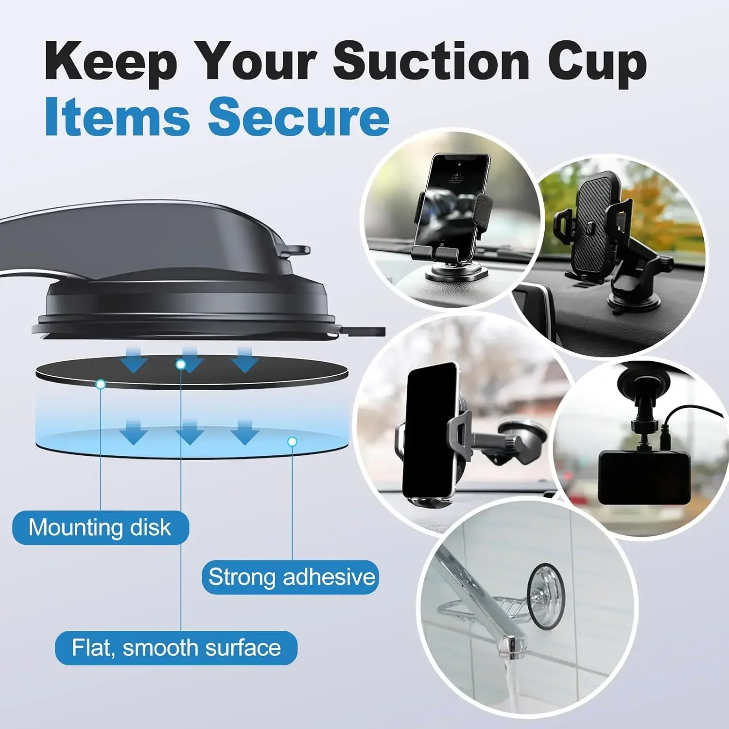 Set Universale di Cuscinetti A - Car Phone Holder recensione e prezzo