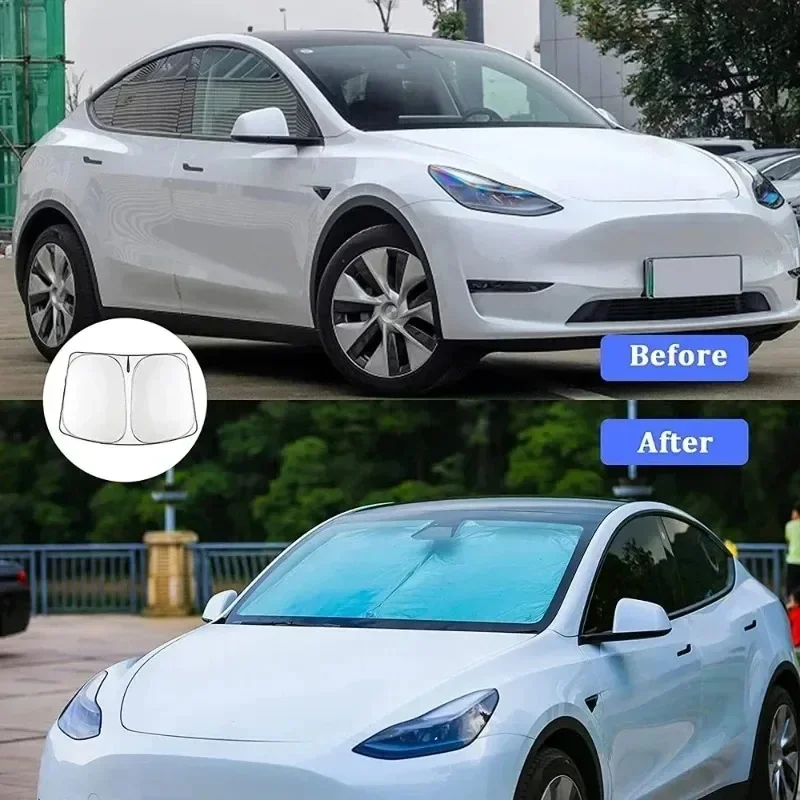 Parasole per Parabrezza Tesla  - Windshield Sun Shade recensione e prezzo